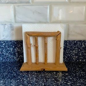 Homemade Wooden Napkin Holder